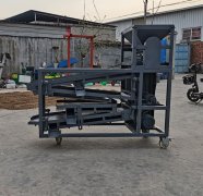 河南三門峽花椒清選篩、時產300Kg/h花椒振動篩、220V花椒篩分機